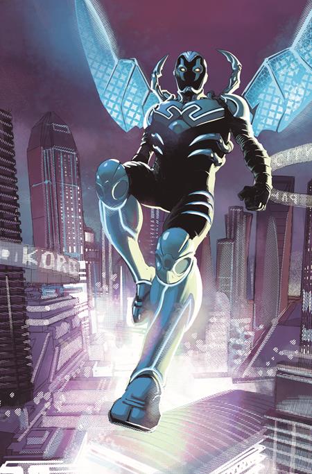 BATMAN SUPERMAN WORLDS FINEST #18 CVR C RAFAEL ALBUQUERQUE BLUE BEETLE MOVIE CARD STOCK VAR