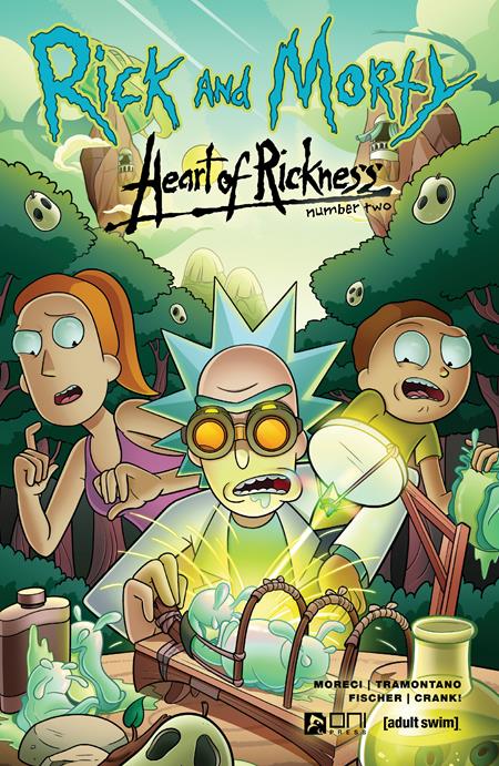 RICK AND MORTY HEART OF RICKNESS #2 (OF 4) CVR A SUSAN BLAKE (MR)