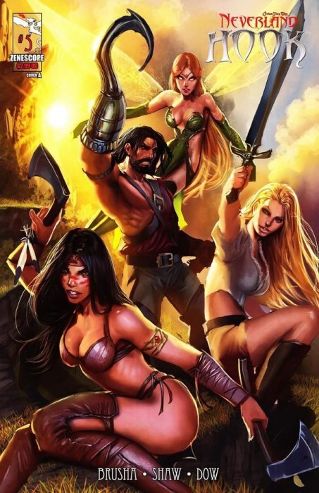 Grimm Fairy Tales Presents: Neverland - Hook (2011) #5 (A Cover Sejic)