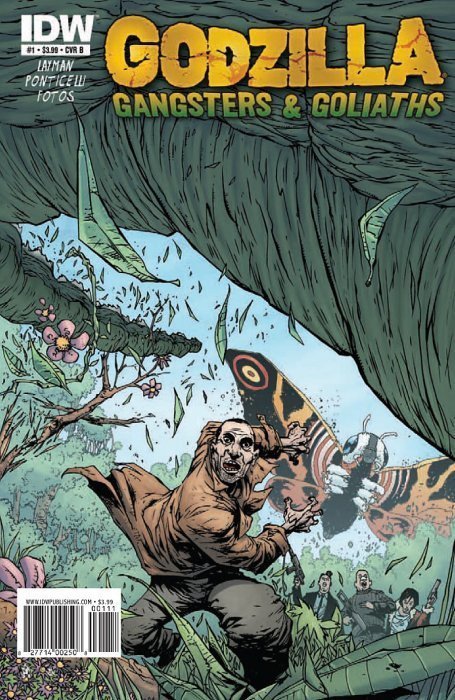 Godzilla: Gangsters & Goliaths (2011) #1 (Ponticelli Cover)