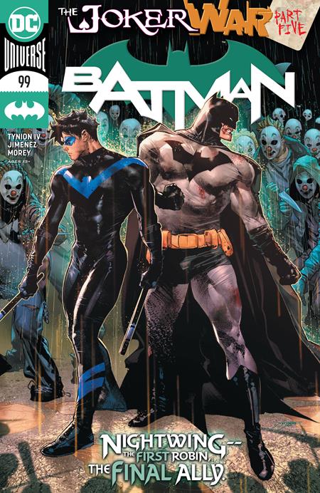 Batman (2016) #99 CVR A JORGE JIMENEZ (JOKER WAR)