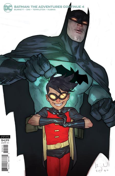 BATMAN THE ADVENTURES CONTINUE (2020) #4 (OF 7) CVR B BEN CALDWELL CARD STOCK VAR