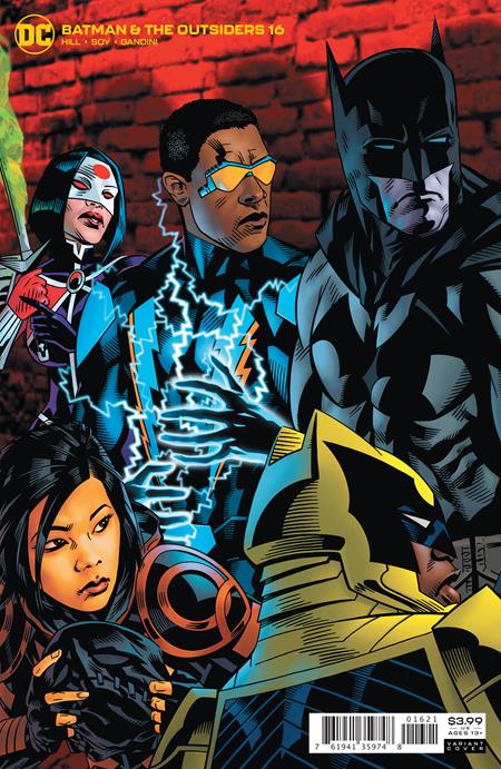 BATMAN & THE OUTSIDERS (2018) #16 CVR B MICHAEL GOLDEN VAR