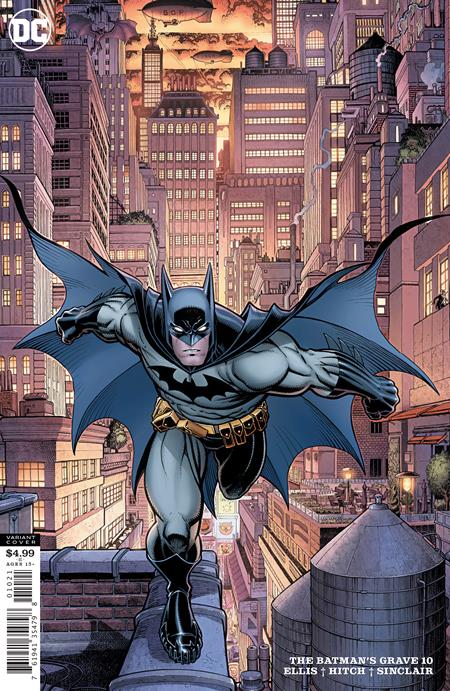 BATMANS GRAVE (2019) #10 (OF 12) CVR B ARTHUR ADAMS CARD STOCK VAR