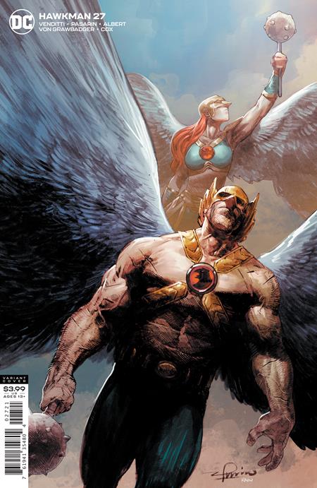 HAWKMAN (2018) #27 CVR B GERARDO ZAFFINO VAR
