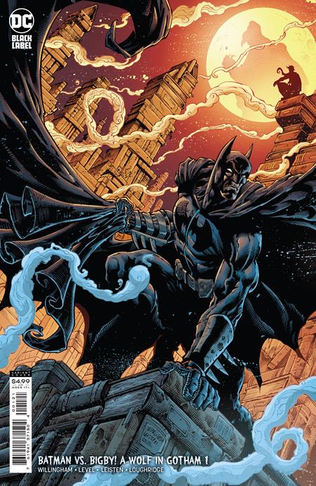 BATMAN VS BIGBY A WOLF IN GOTHAM #1 (OF 6) CVR B BRIAN LEVEL & JAY LEISTEN CARD STOCK VAR (MR)