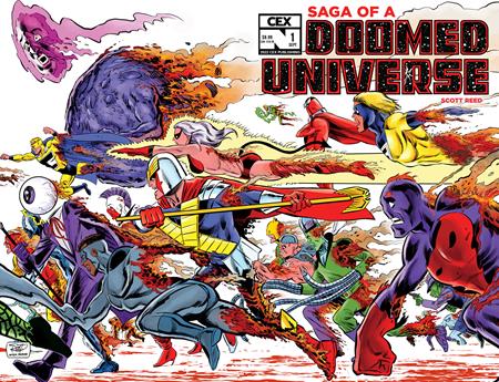 SAGA OF A DOOMED UNIVERSE #1 (OF 3) CVR E SCOTT REED VAR