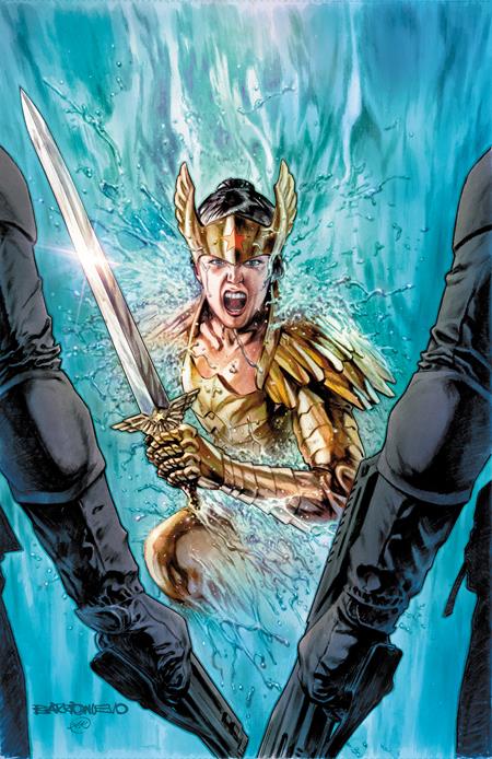 DARK CRISIS WORLDS WITHOUT A JUSTICE LEAGUE WONDER WOMAN #1 (ONE SHOT) CVR B INC 1:25 AL BARRIONUEVO VAR
