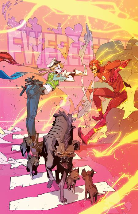 FLASH #786 CVR C KIM JACINTO HARLEY QUINN 30TH ANNIVERSARY CARD STOCK VAR (DARK CRISIS)