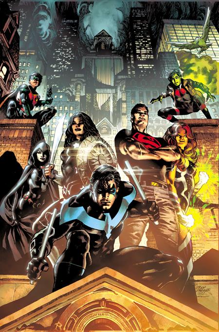 TITANS UNITED BLOODPACT #1 (OF 6) CVR A EDDY BARROWS