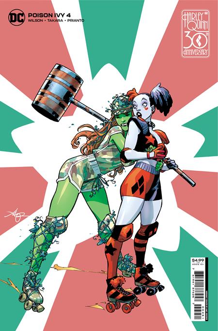 POISON IVY #4 (OF 6) CVR D AMY REEDER HARLEY QUINN 30TH ANNIVERSARY CARD STOCK VAR