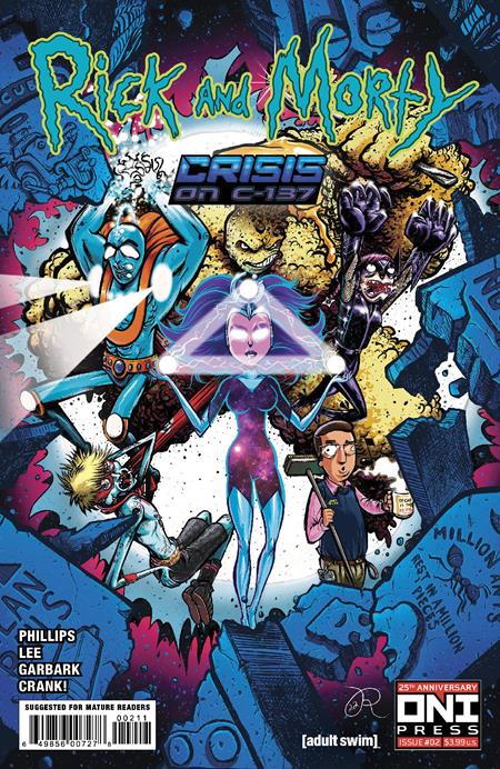 RICK AND MORTY CRISIS ON C 137 #2 (OF 4) CVR A RYAN LEE