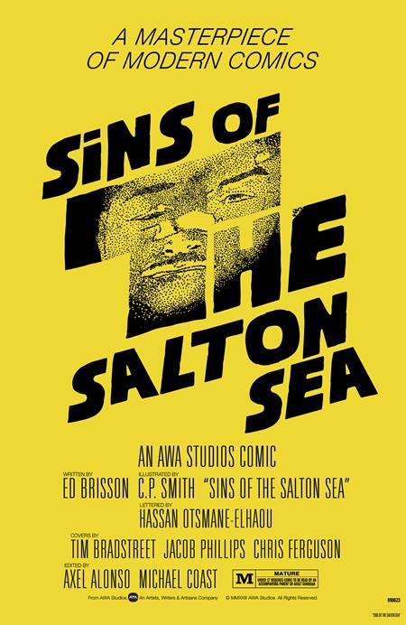 SINS OF THE SALTON SEA #4 (OF 5) CVR C FILM NOIR HOMAGE BY CHRIS FERGUSON & C.P. SMITH VAR