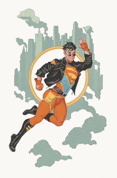 SUPERBOY THE MAN OF TOMORROW #6 (OF 6) CVR C INC 1:25 DAVID TALASKI CARD STOCK VAR