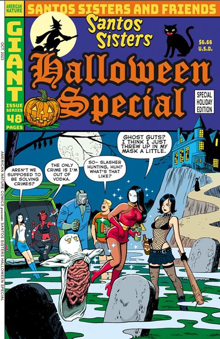 SANTOS SISTERS HALLOWEEN SPECIAL (ONE SHOT) CVR B VAR