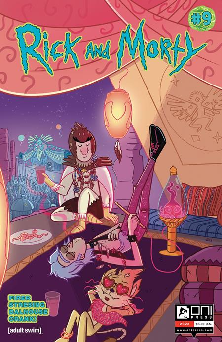 RICK AND MORTY #9 1:10 CVR C GINA ALLNATT VAR