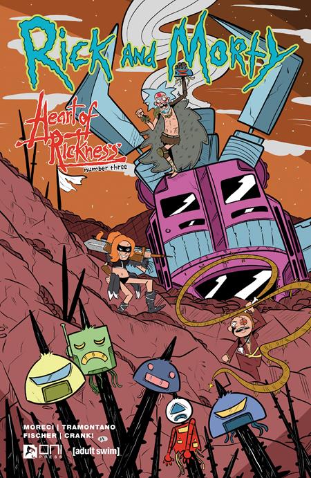 RICK AND MORTY HEART OF RICKNESS #3 CVR B MARC ELLERBY VAR