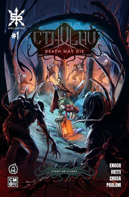 CTHULHU DEATH MAY DIE #1 (OF 4) CVR A ALFIO BUSCAGLIA & GIORGIA LANZA