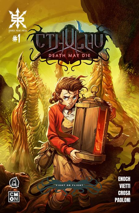 CTHULHU DEATH MAY DIE #1 (OF 4) CVR B RICCARDO CROSA & GIORGIA LANZA VAR