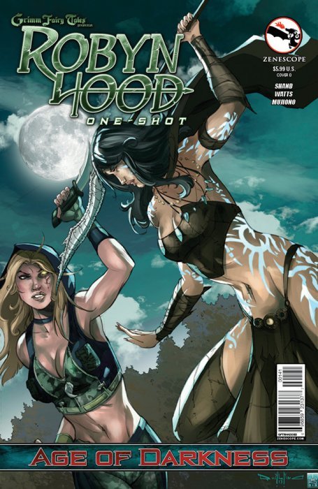 Grimm Fairy Tales Robyn Hood Age of Darkness (2014) (D Cover Qualano)