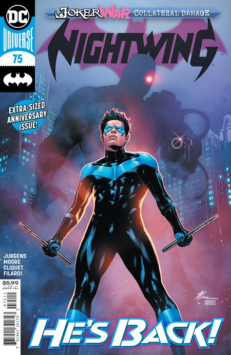 NIGHTWING #75 CVR A TRAVIS MOORE (JOKER WAR)