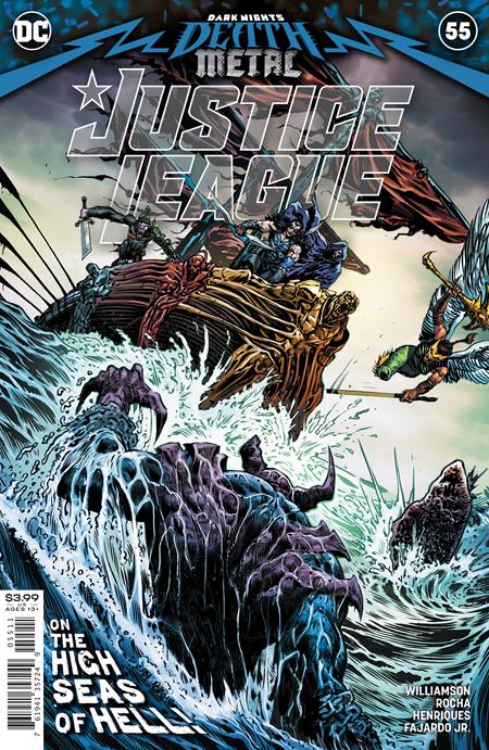 Justice League (2018) #55 CVR A LIAM SHARP (DARK NIGHTS DEATH METAL)