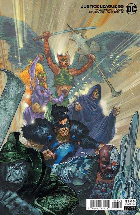 Justice League (2018) #55 CVR B SIMONE BIANCHI VAR (DARK NIGHTS DEATH METAL)