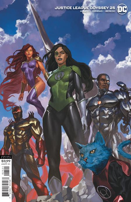 JUSTICE LEAGUE ODYSSEY (2018) #25 CVR B SKAN VAR