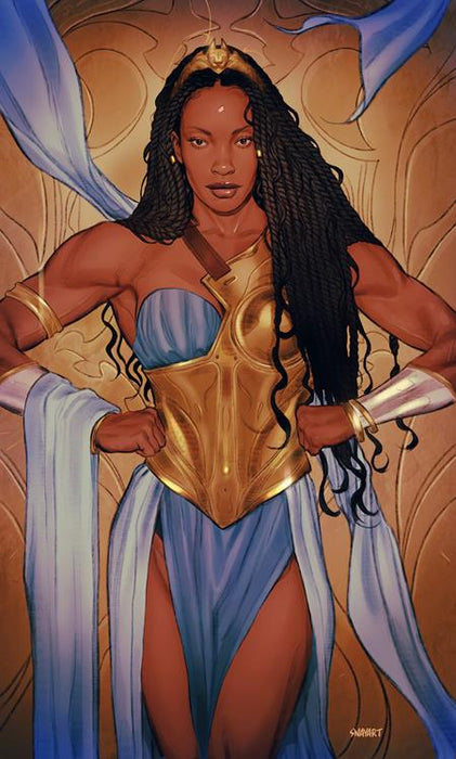 NUBIA AND THE AMAZONS #1 (OF 6) CVR C INC 1:25 JOSHUA SWAY SWABY CARD STOCK VAR