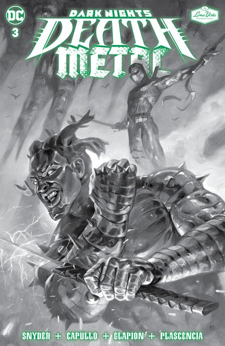 DARK NIGHTS DEATH METAL #3 SOUNDTRACK SPEC ED DENZEL CURRY WITH FLEXI SINGLE FEATURING BAD LUCK Second Printing