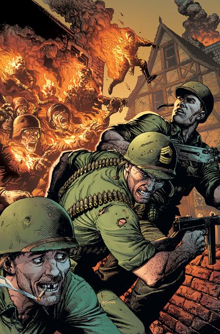 DC HORROR PRESENTS SGT ROCK VS THE ARMY OF THE DEAD #2 (OF 6) CVR A GARY FRANK (MR)