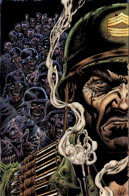 DC HORROR PRESENTS SGT ROCK VS THE ARMY OF THE DEAD #2 (OF 6) CVR C INC 1:25 KYLE HOTZ CARD STOCK VAR (MR)