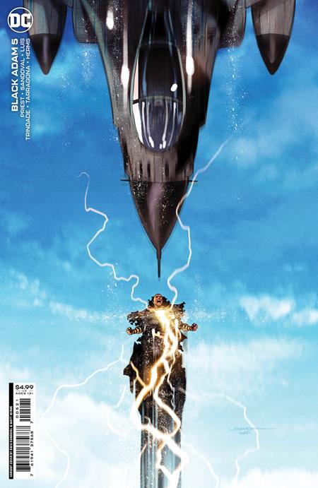 BLACK ADAM #5 CVR B RAFA SANDOVAL CARD STOCK VAR