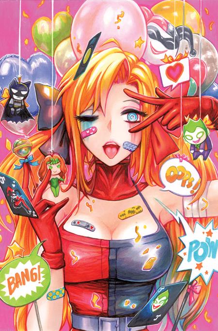 HARLEY QUINN #23 CVR C INC 1:25 RACHTA LIN CARD STOCK VAR