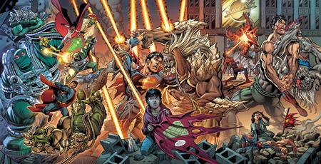 DEATH OF SUPERMAN 30TH ANNIVERSARY SPECIAL #1 (ONE-SHOT) CVR A DAN JURGENS & BRETT BREEDING GATEFOLD COVER