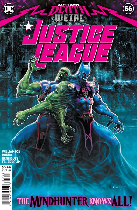 JUSTICE LEAGUE (2018) #56 CVR A LIAM SHARP (DARK NIGHTS DEATH METAL)