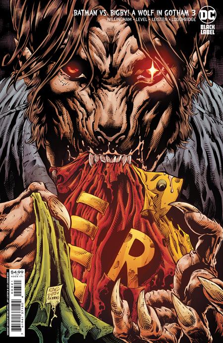 BATMAN VS BIGBY A WOLF IN GOTHAM #3 (OF 6) CVR B BRIAN LEVEL & JAY LEISTEN CARD STOCK VAR (MR)