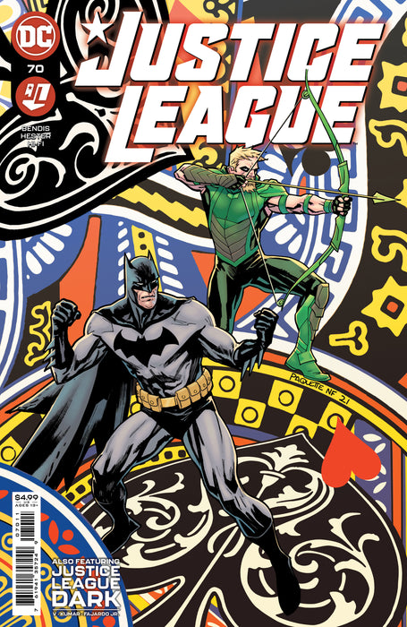 JUSTICE LEAGUE #70 CVR A YANICK PAQUETTE