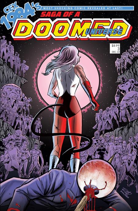 SAGA OF A DOOMED UNIVERSE #3 (OF 3) CVR B SCOTT REED CRISIS ON INFINITE EARTHS HOMAGE VAR