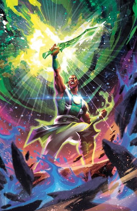JOHN STEWART THE EMERALD KNIGHT #1 (ONE SHOT) CVR D INC 1:50 MATEUS MANHANINI FOIL CARD STOCK VAR