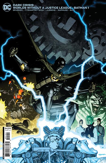 DARK CRISIS WORLDS WITHOUT A JUSTICE LEAGUE BATMAN #1 (ONE SHOT) CVR B RYAN SOOK VAR