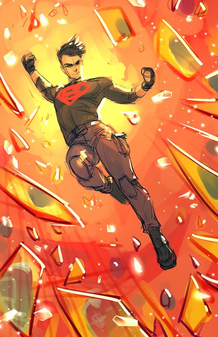 YOUNG JUSTICE TARGETS #5 (OF 6) CVR B MEGHAN HETRICK CARD STOCK VAR