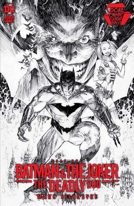 BATMAN & THE JOKER THE DEADLY DUO #1 (OF 7) LCSD FOIL CARD STOCK VAR