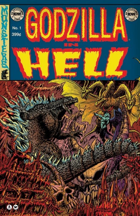Godzilla in Hell (2015) #1 (EC Subscription Variant)