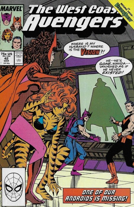 West Coast Avengers (1985) #42