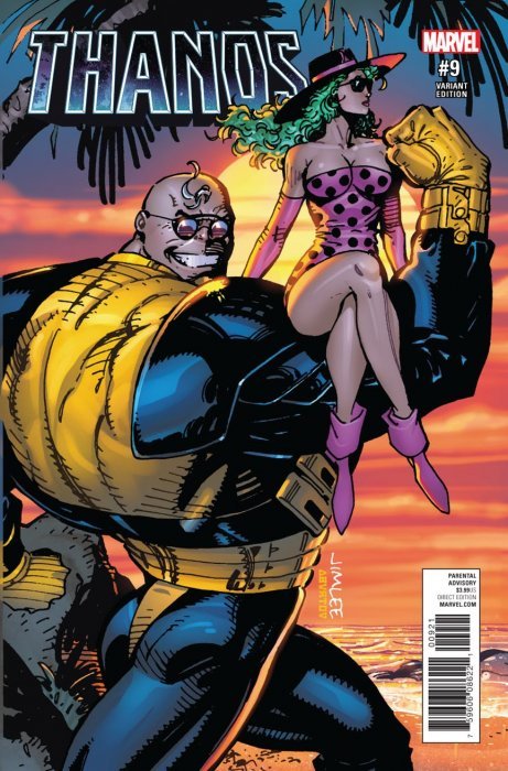Thanos (2016) #9 (X-Men Card Var)
