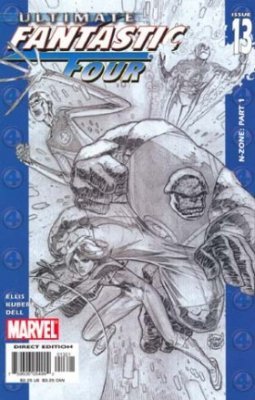 Ultimate Fantastic Four (2003) #13 (Andy Kubert Sketch Variant)