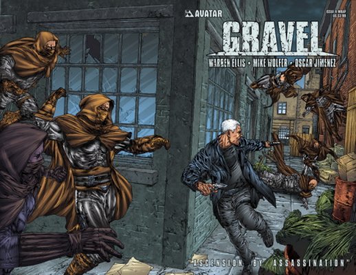 Gravel (2008) #4 (Wrap Cover)