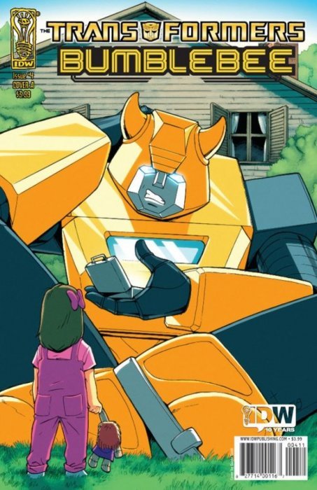 Transformers: Bumblebee (2009) #4 (Cover A Guidi)