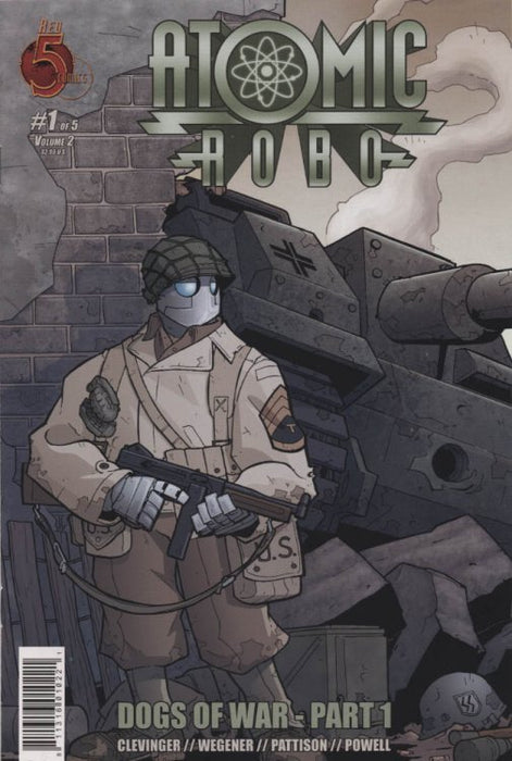 Atomic Robo: Dogs of War (2008) #1